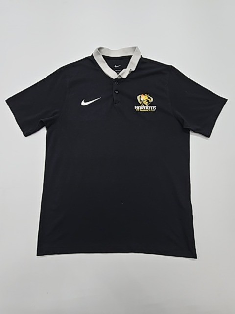 Nike Boys Black Dri-FIT Polo Shirt Size M Regular Fit Machine Washable