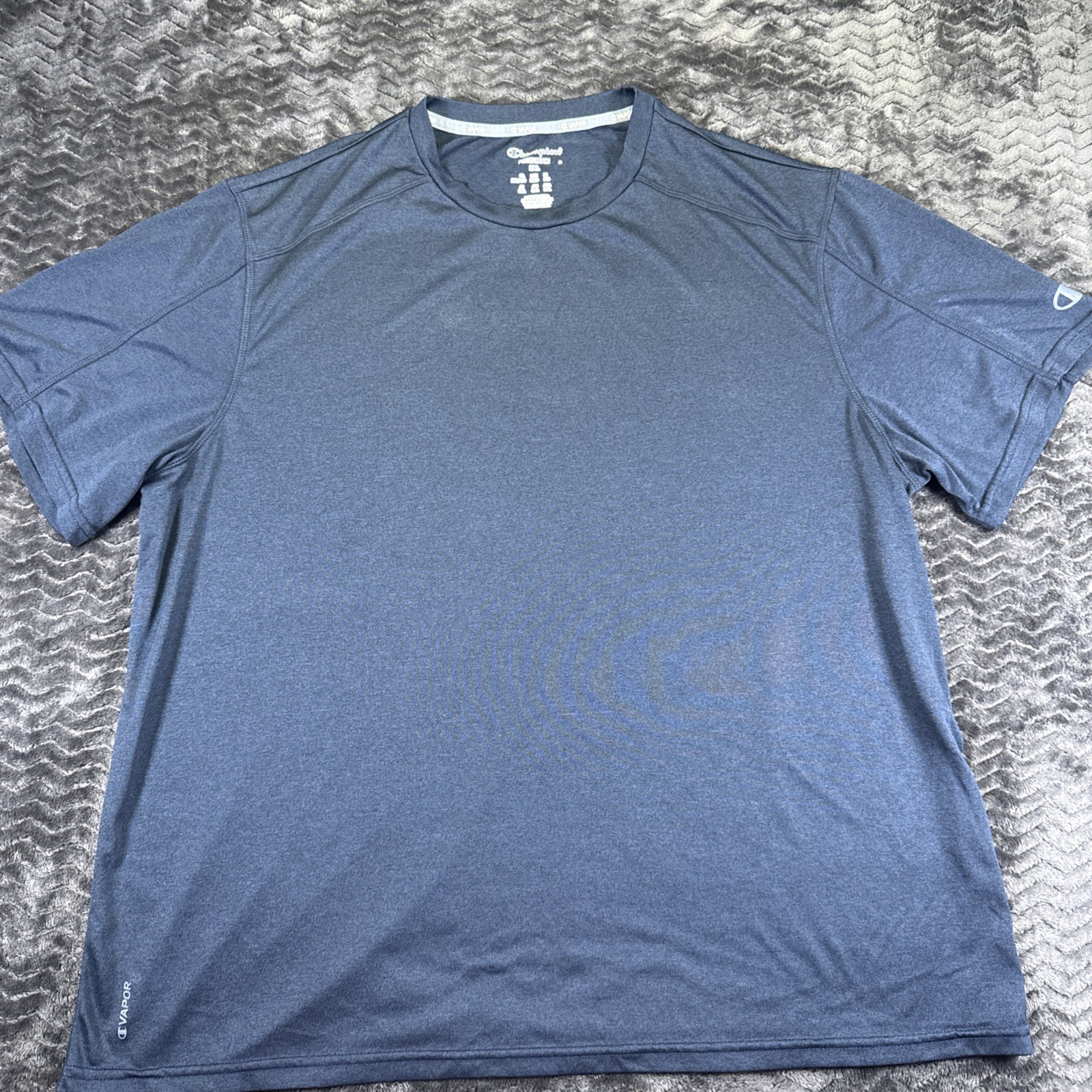 Champion Powertrain Vapor Men’s XXL Navy Blue Performance Training T-Shirt
