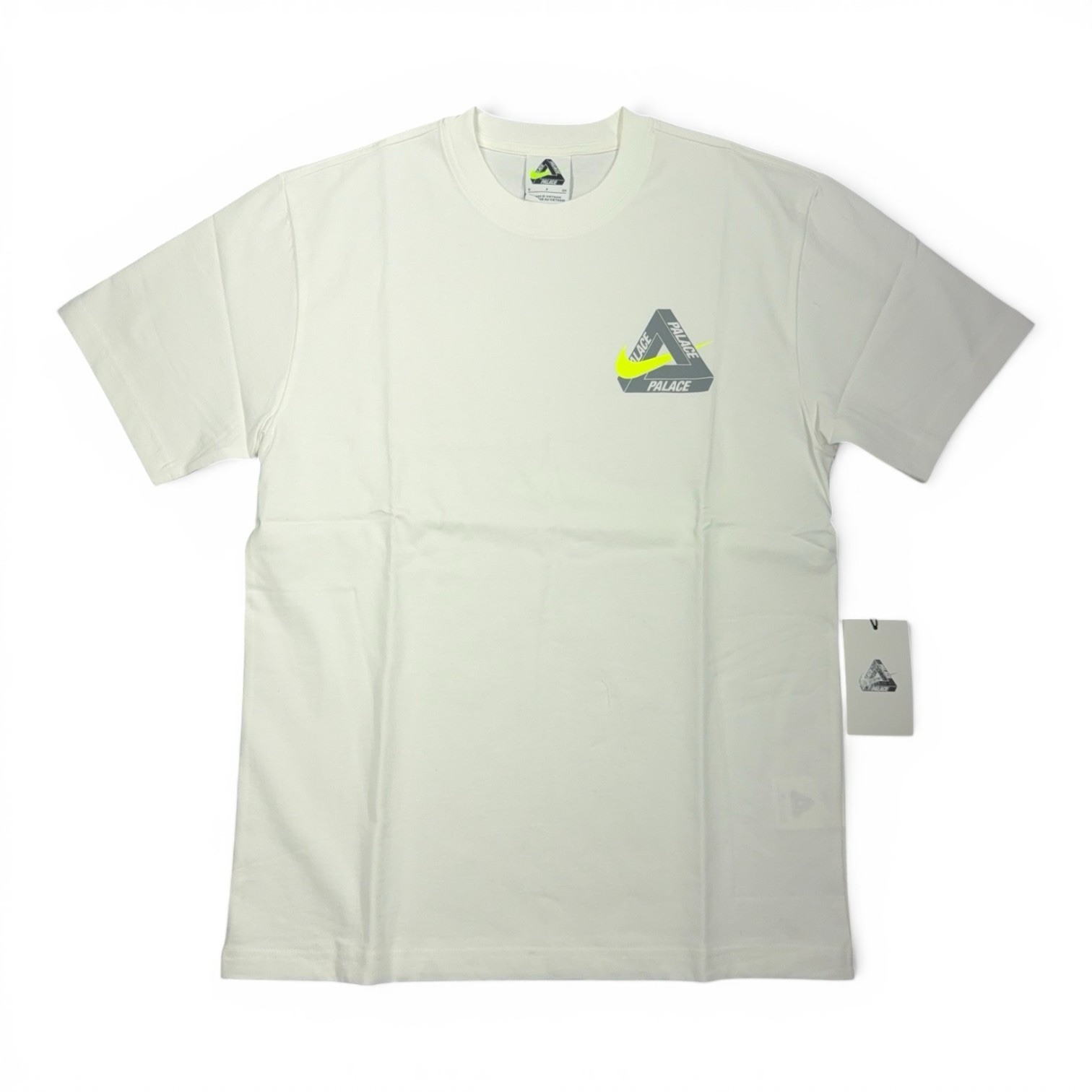 Palace x Nike Tri-Swoosh Tee White – Large