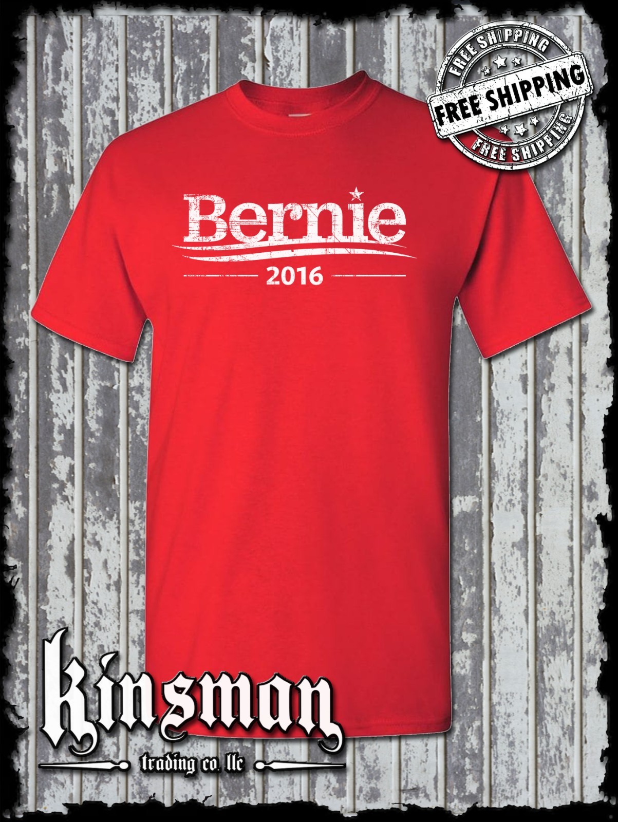 Bernie Sanders For President 2016 Retro Political T-Shirt – Obama Democrat Tee