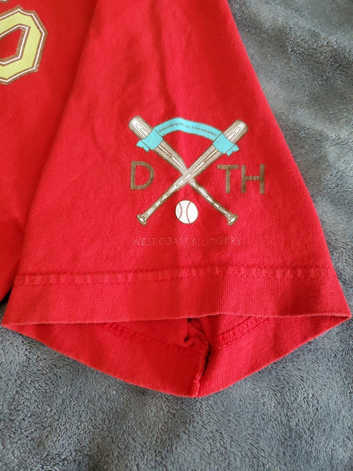 Diamond Supply Co vs. The Hundreds ALL-STAR Championship Baseball Tshirt SZ M