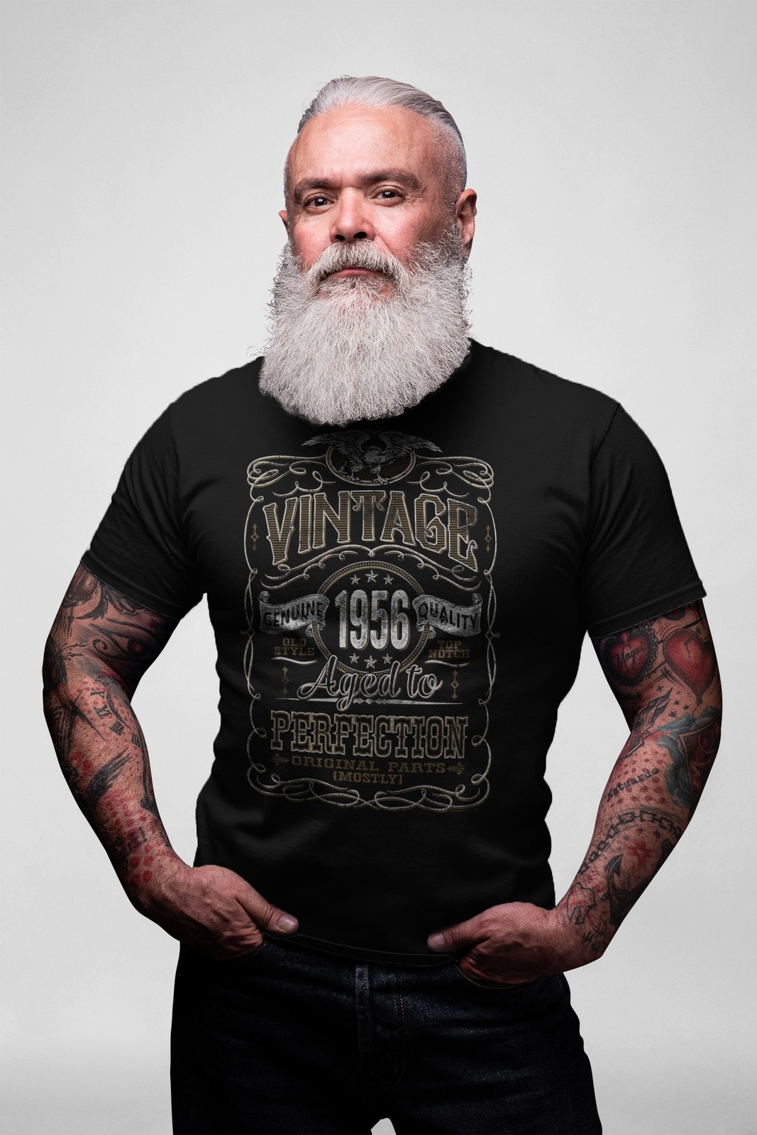70th Birthday Gift Shirt For Men – Vintage 1956 Aged To Perfection