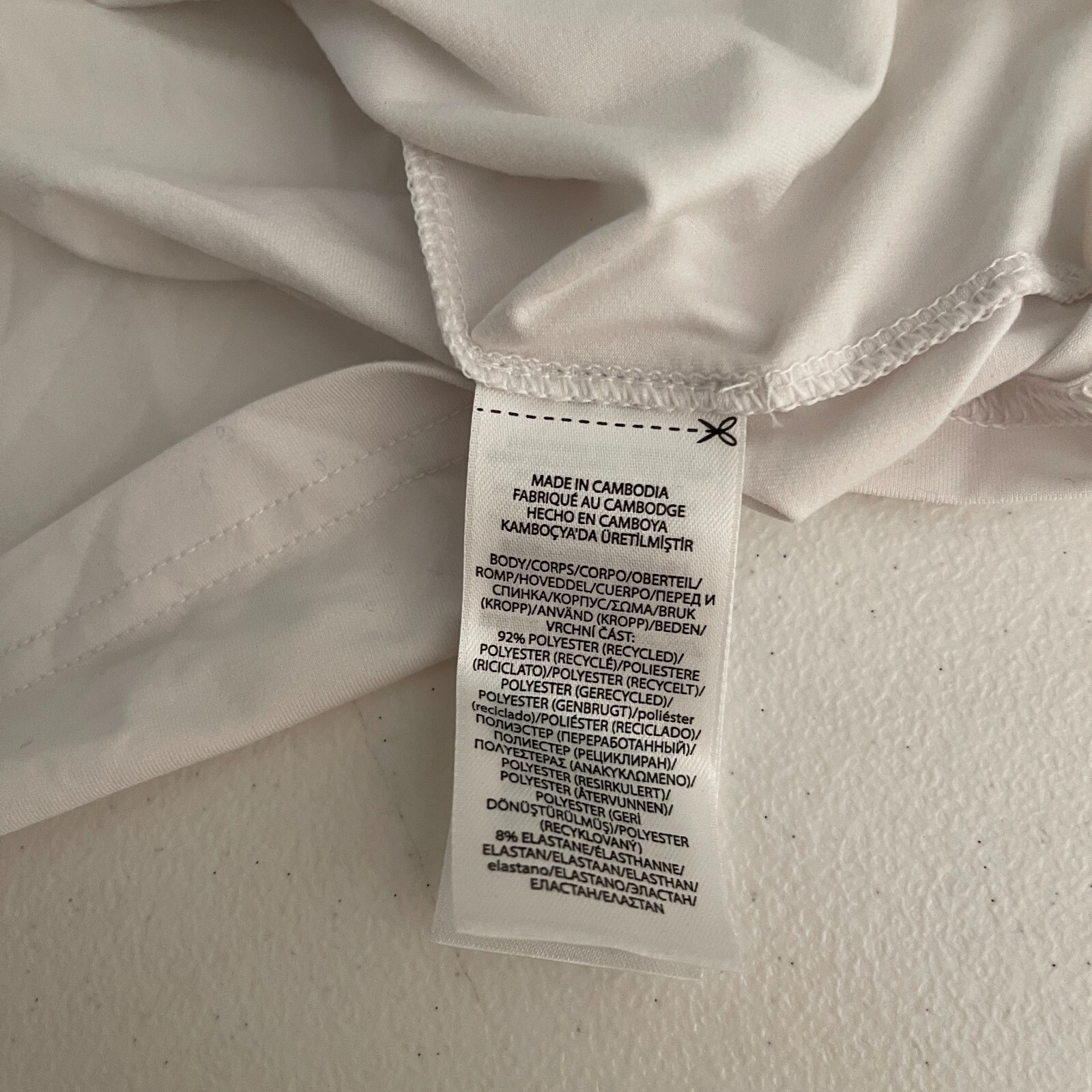 RLX Ralph Lauren Shirt Men’s Small White Athletic Performance Solid Active Top