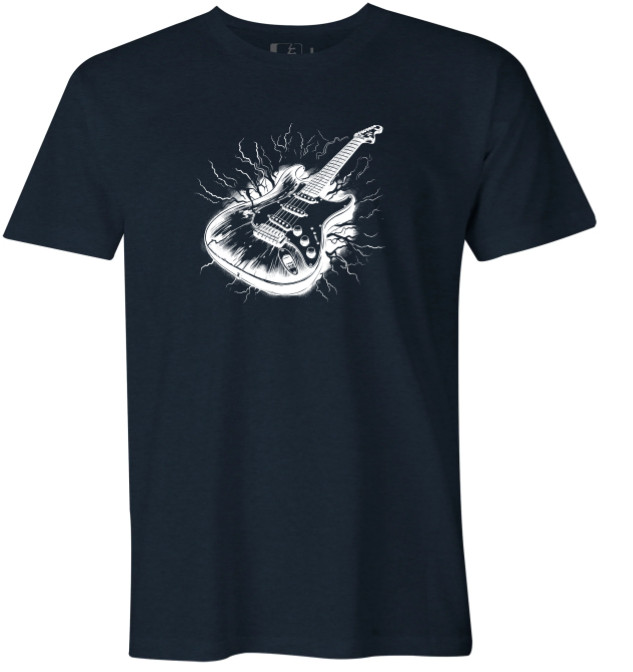 Lightning Guitar Tee – Choose Your Size & Color!