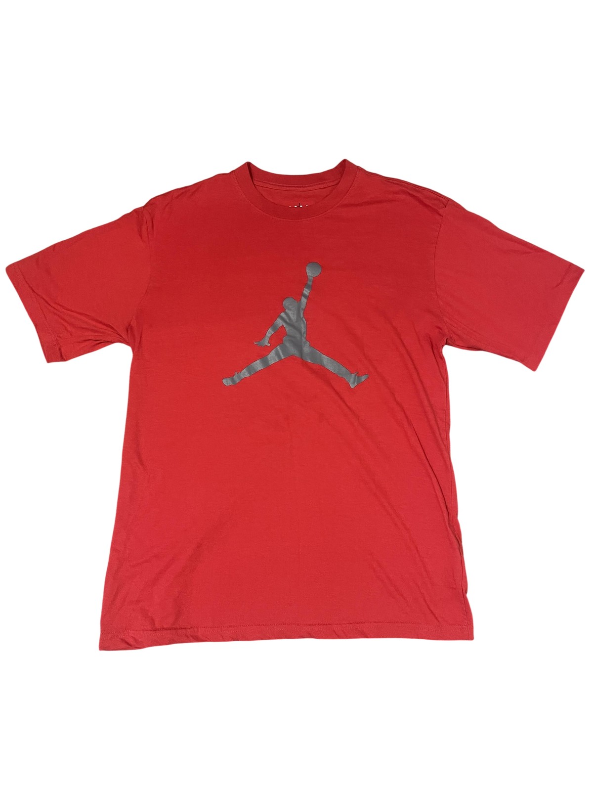 Jordan Shirt Mens 2XL Red Jumpman Logo Graphic Tee Tagless Crewneck Pakistan