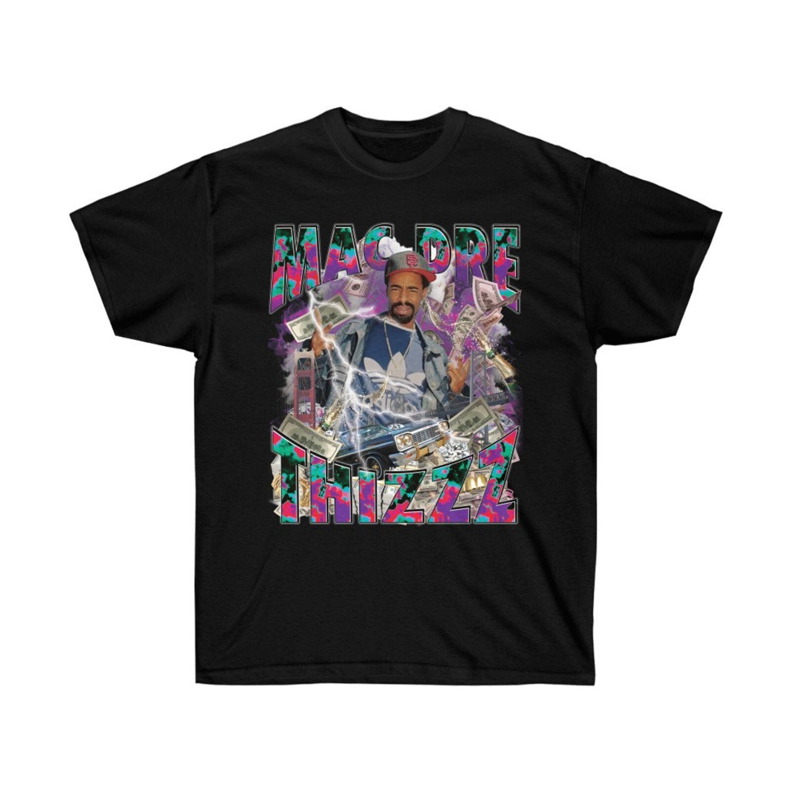 New MAC DRE Singer Shirt Band Member Black S-4XL Shirt C1425