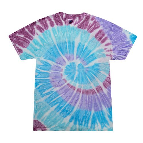 Pick a Purple Tie Dye T-Shirts Adult S M L XL 2XL 3XL 4XL 5XL Cotton Colortone