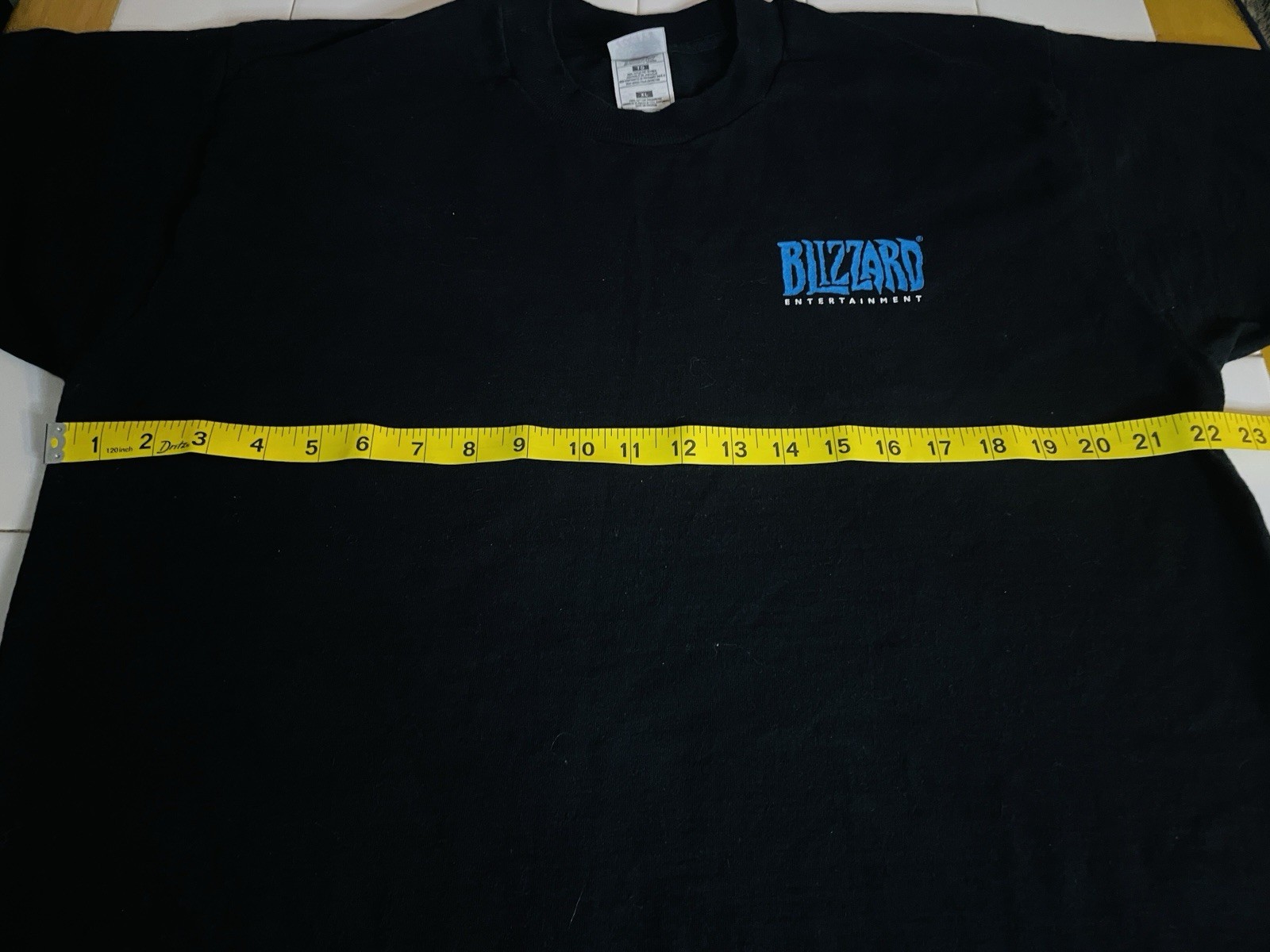 Vintage 1998 StarCraft Game T Shirt XL Black Double Sided Blizzard PC Gaming Tee