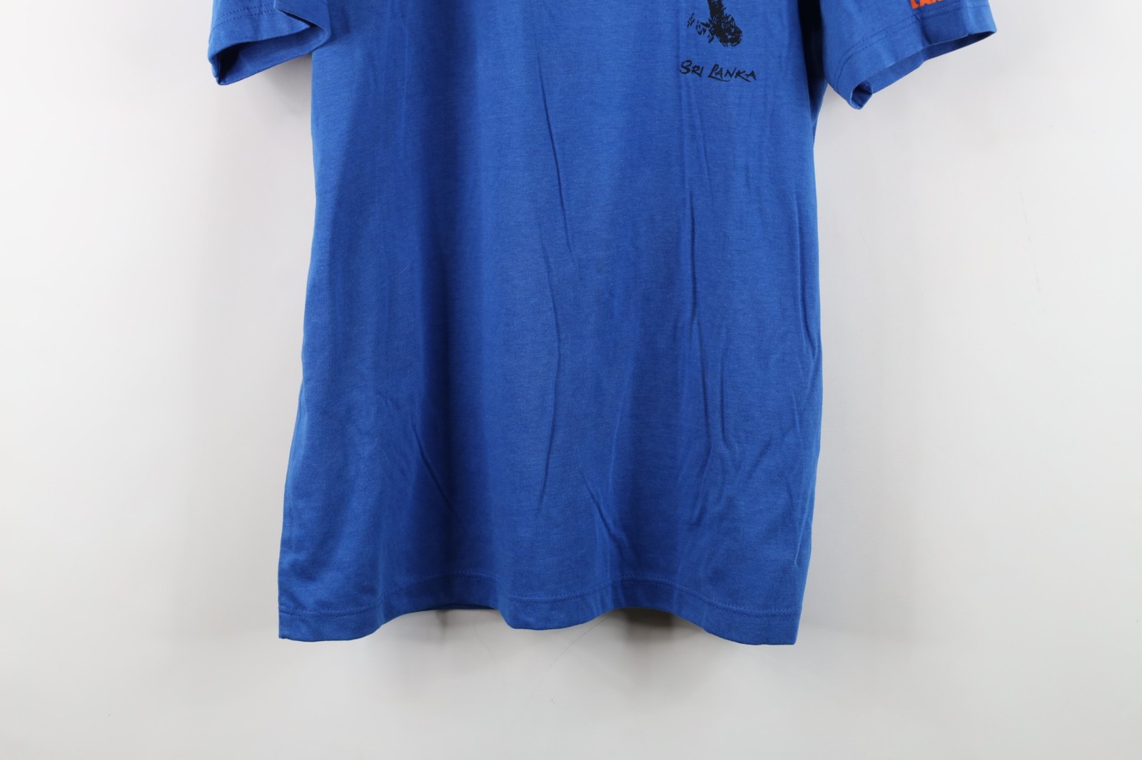 Vintage 90s Y2K Streetwear Mens Large Sri Lanka Elephant Short Sleeve T-Shirt