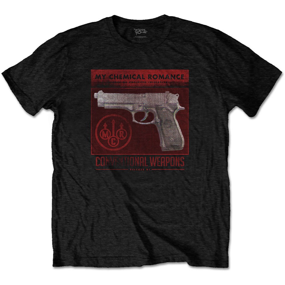 Men’s My Chemical Romance CW Volume 1 Slim Fit T-shirt X-Large Black