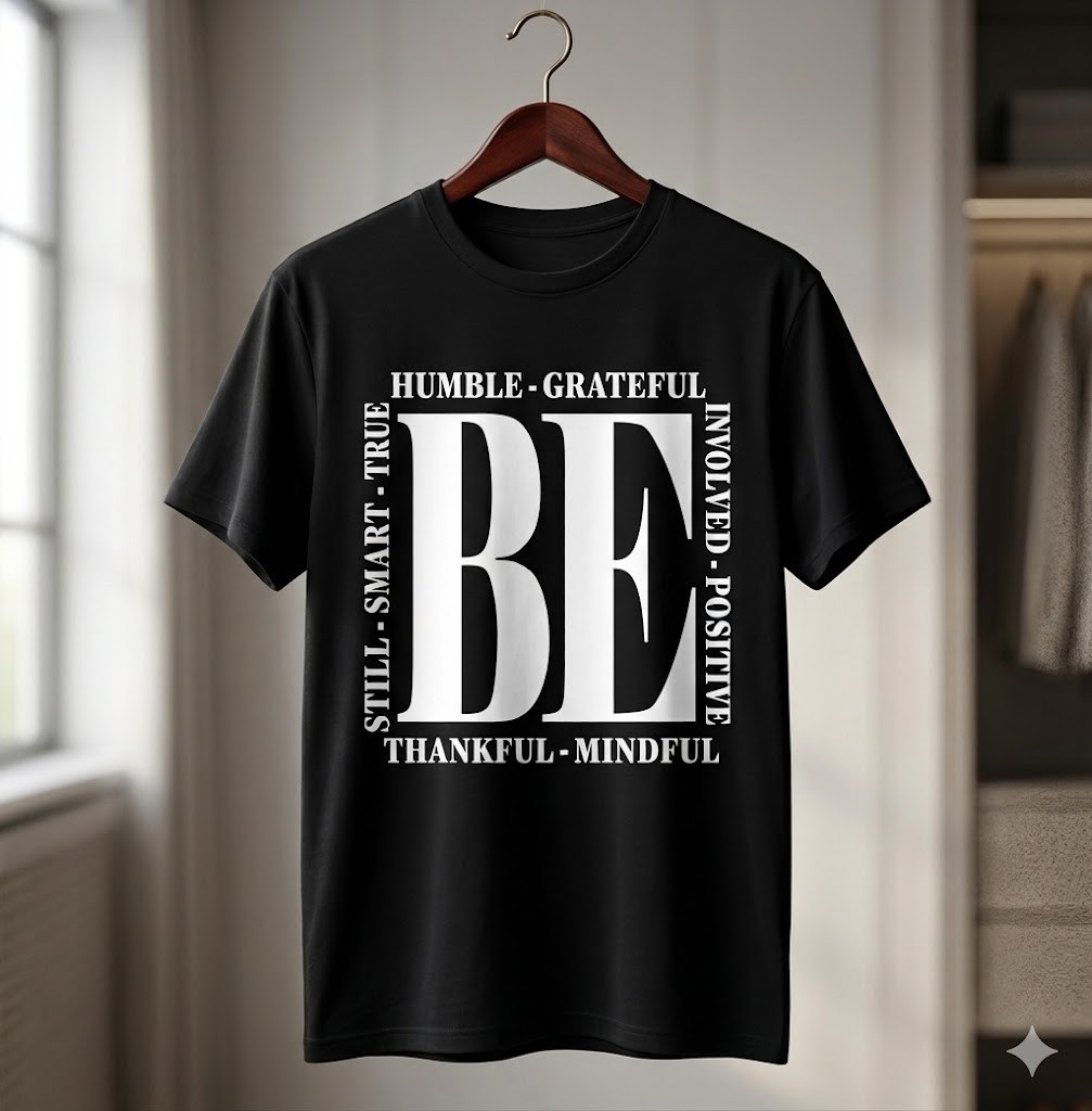 Be Humble – Be Positive Inspirational Quote – Classic T-Shirt – H083