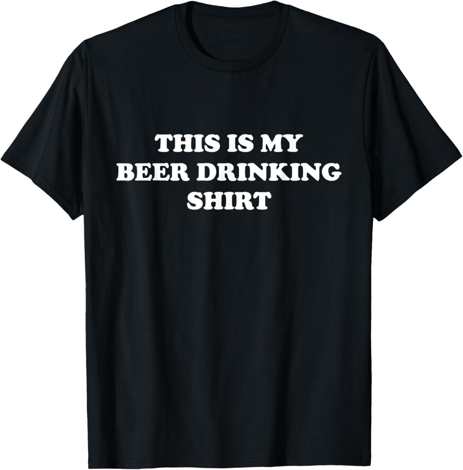 This is My BEER DRINKING Shirt | Funny – Graphic T-Shirt
