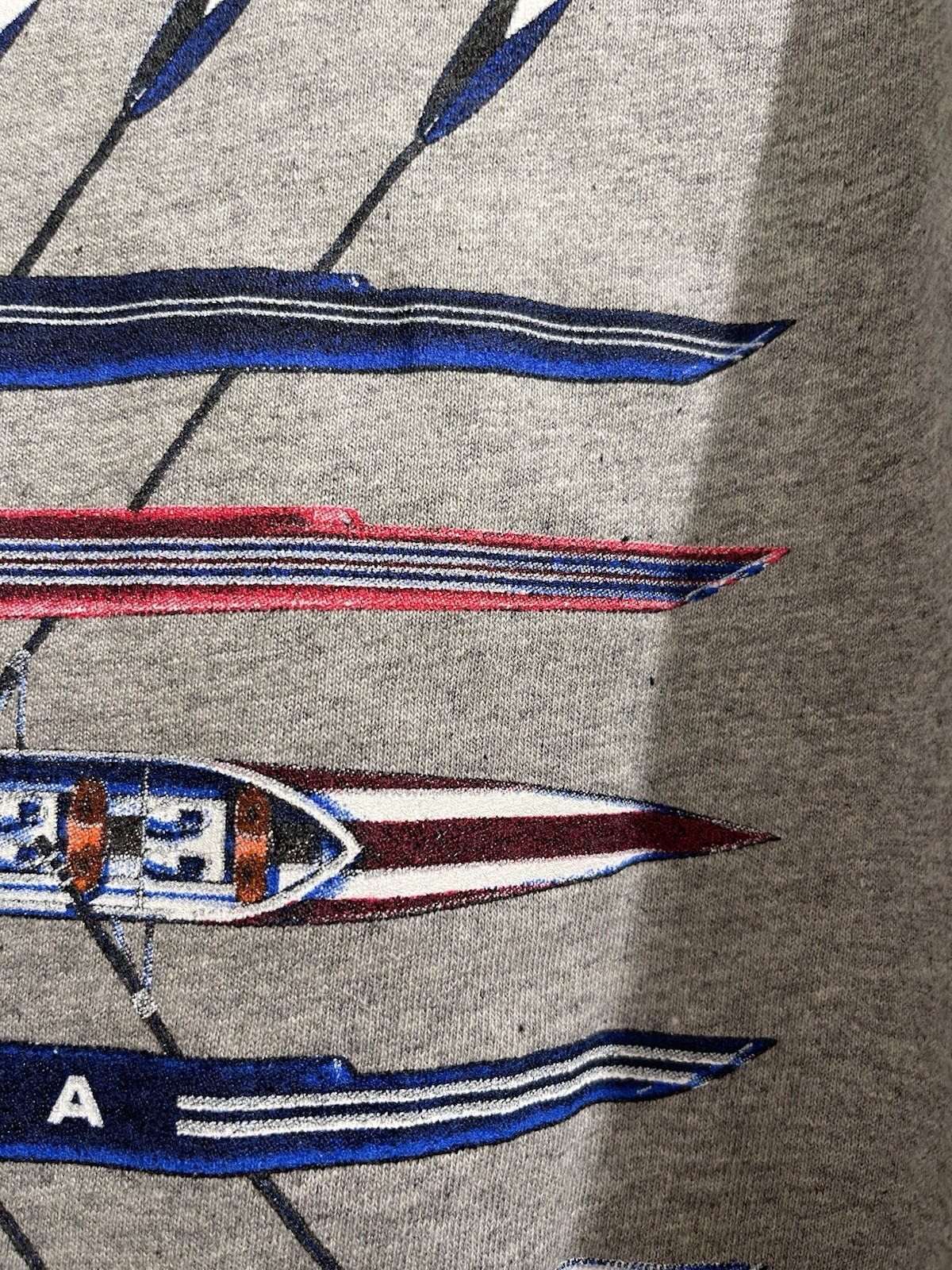 Vintage Nautica Shirt NWT 1990’s US Challenge Sailing Rowing J-Class Sculling