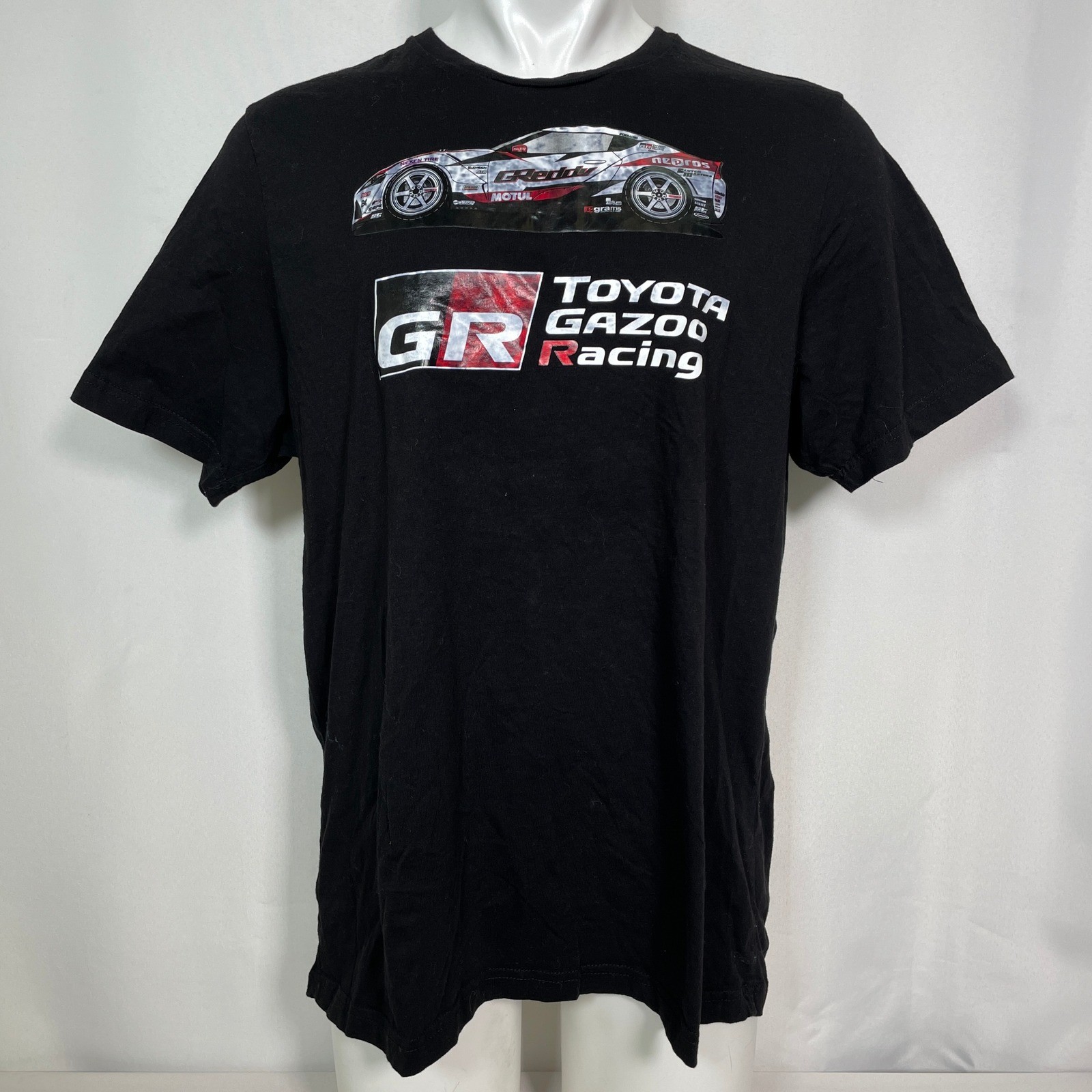 Toyota Gazoo Racing GR Super Gt Cconcept Supra Black T-Shirt Men’s 2XL