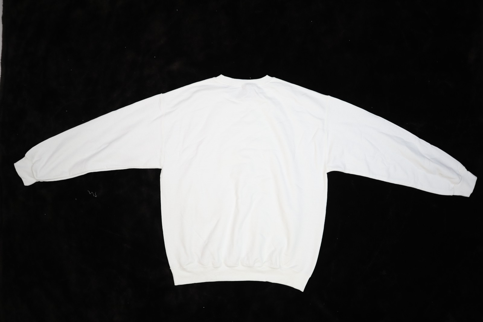 Gildan Heavy Blend Blank Long Sleeve Plain White Sweatshirt Mens Large Lot Of 12