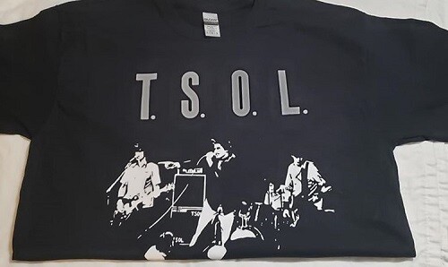 TSOL Band True Sounds of Liberty T shirt Tee Punk Rock Music Medal