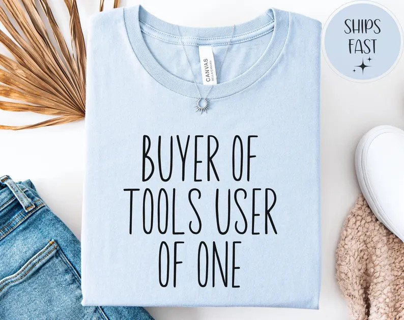 Funny Mechanic Buyer Of Tools User Of None Auto Gildan Tee
