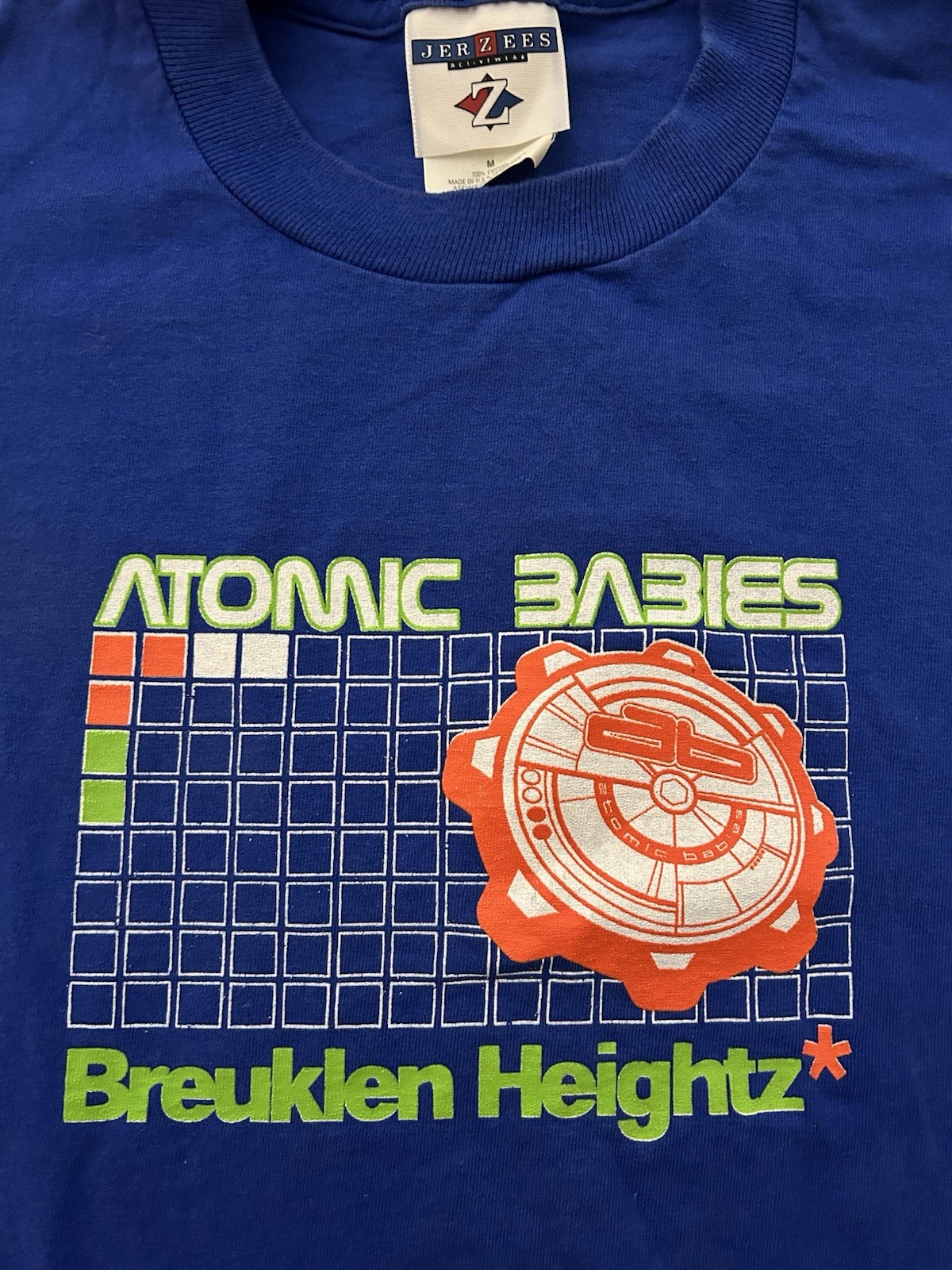 Vintage Techno Rave Shirt Atomic Babies Liquid Sky NYC Drum & Bass