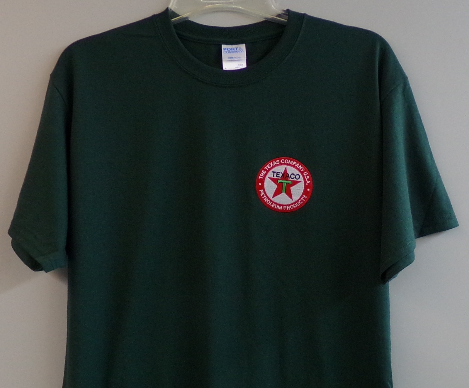 Texaco Gasoline Vintage Logo Embroidered T-Shirt S-6XL, LT-4XLT New