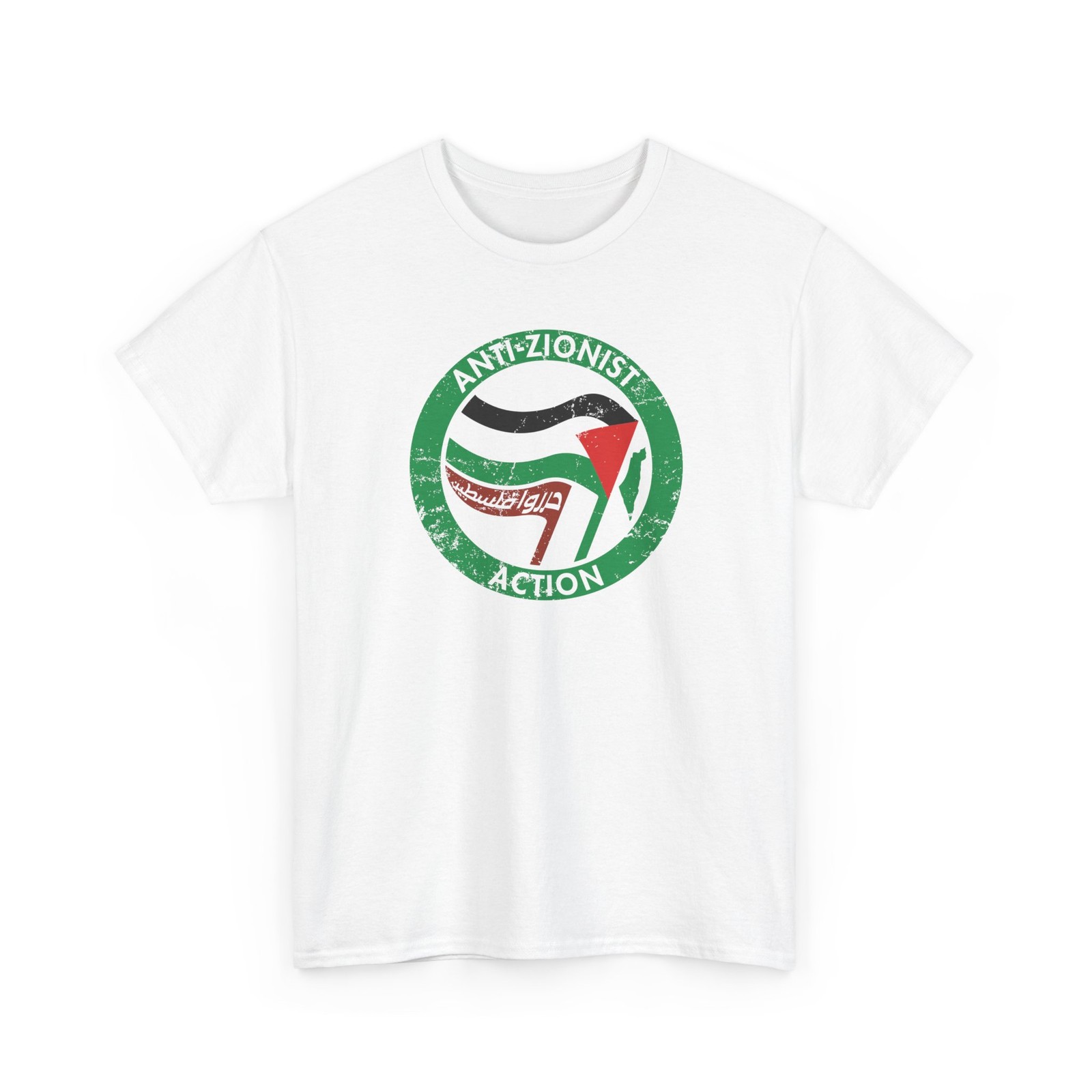 Anti-Zionist Action T-Shirt Free Free Palestine