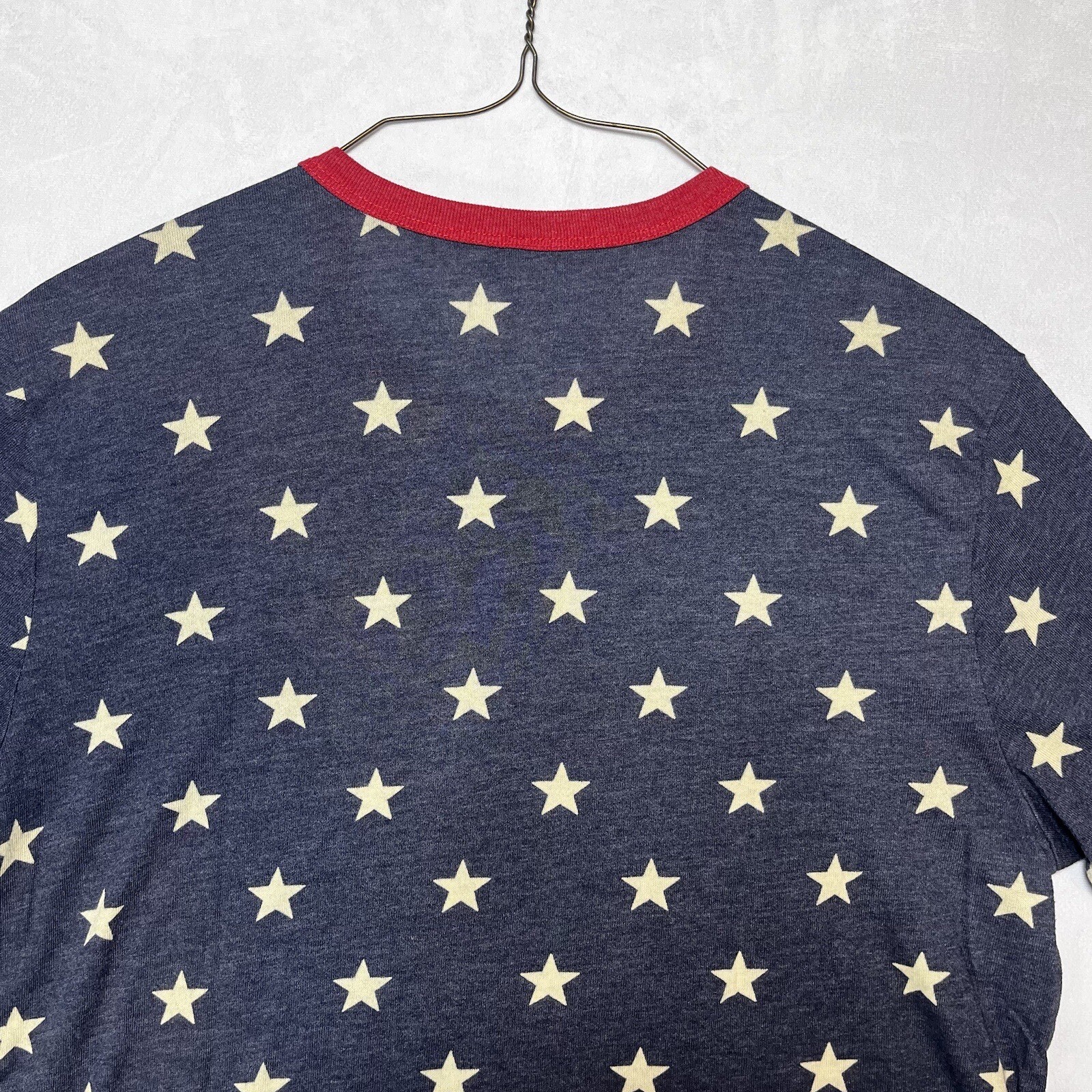 Little Mountain Print Shoppe ‘Murica T-Shirt USA Patriotic Soft Tri-Blend Large