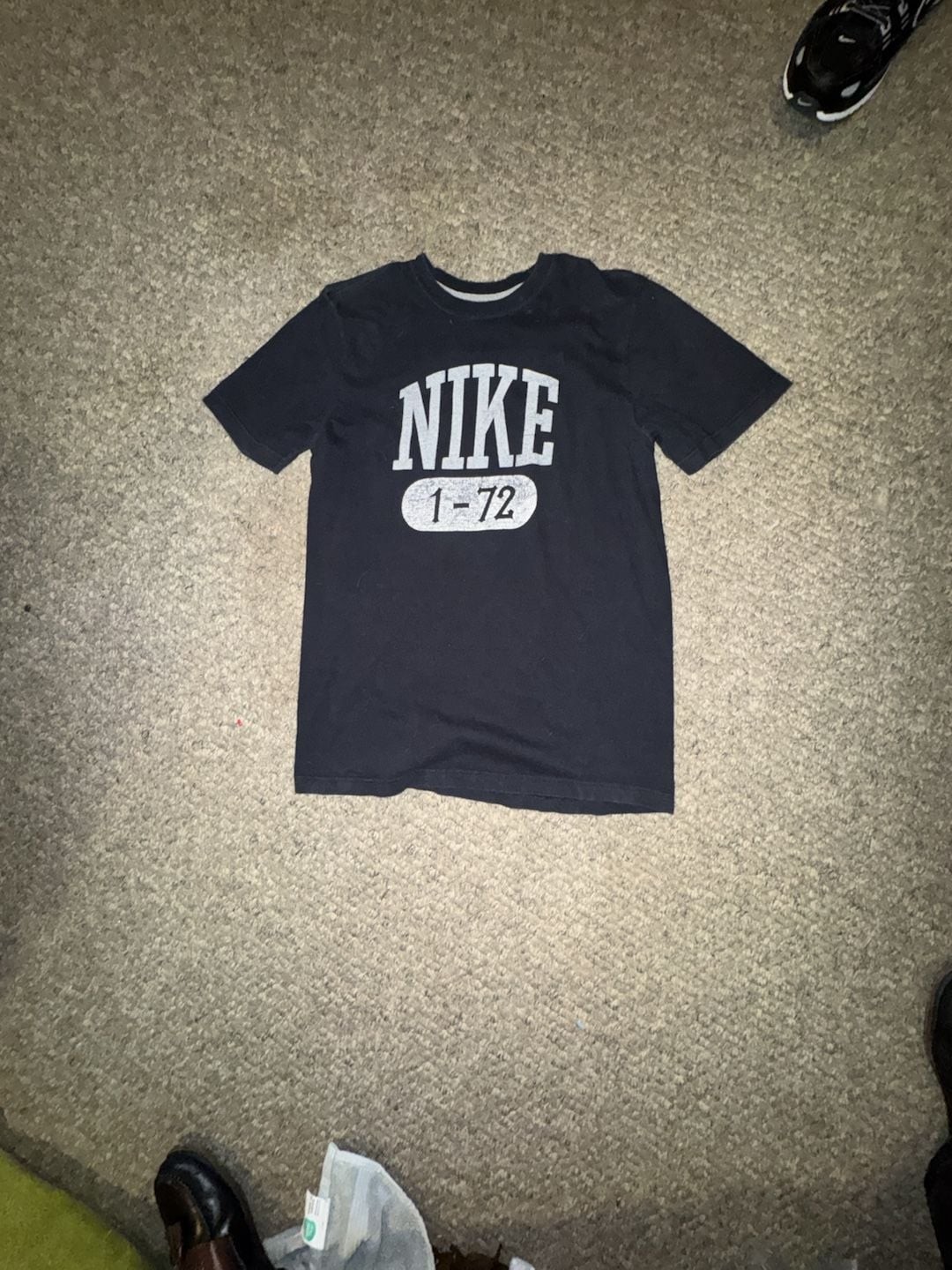 Nike 1-72 Varsity Graphic T-Shirt Navy Blue Men’s Size Medium