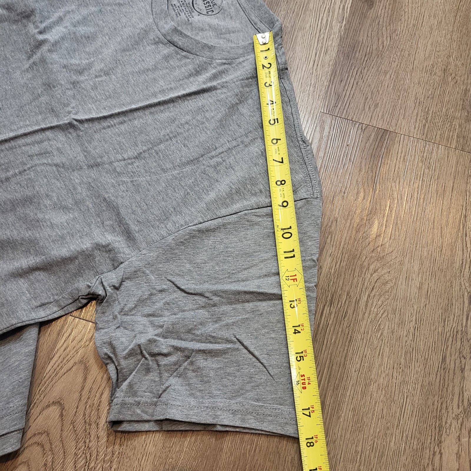 Set of 3 True Classic Crew Neck T-Shirt Men’s Light Gray 2XL -New!