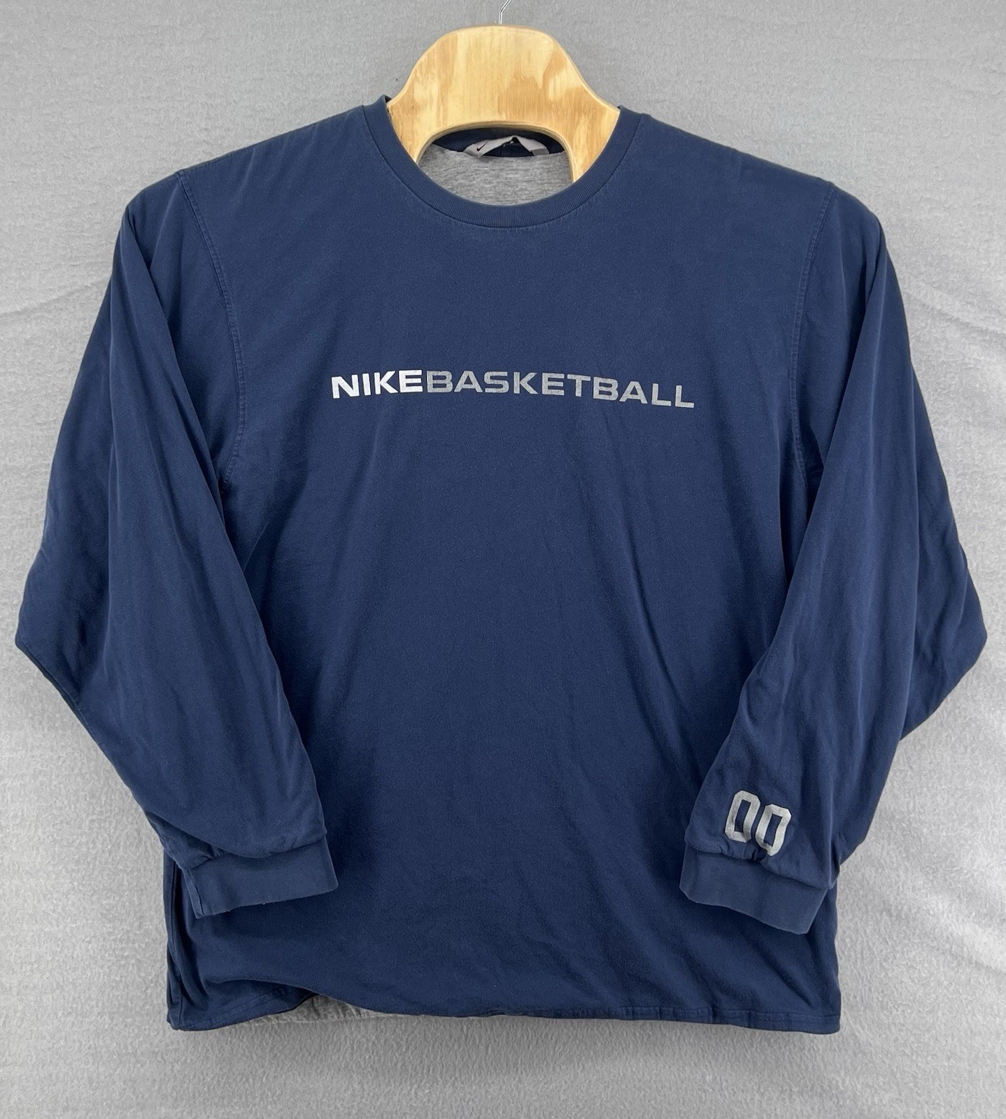 Vintage Nike Basketball Double Face Reversible Long Sleeve Shirt Men’s XL Y2K