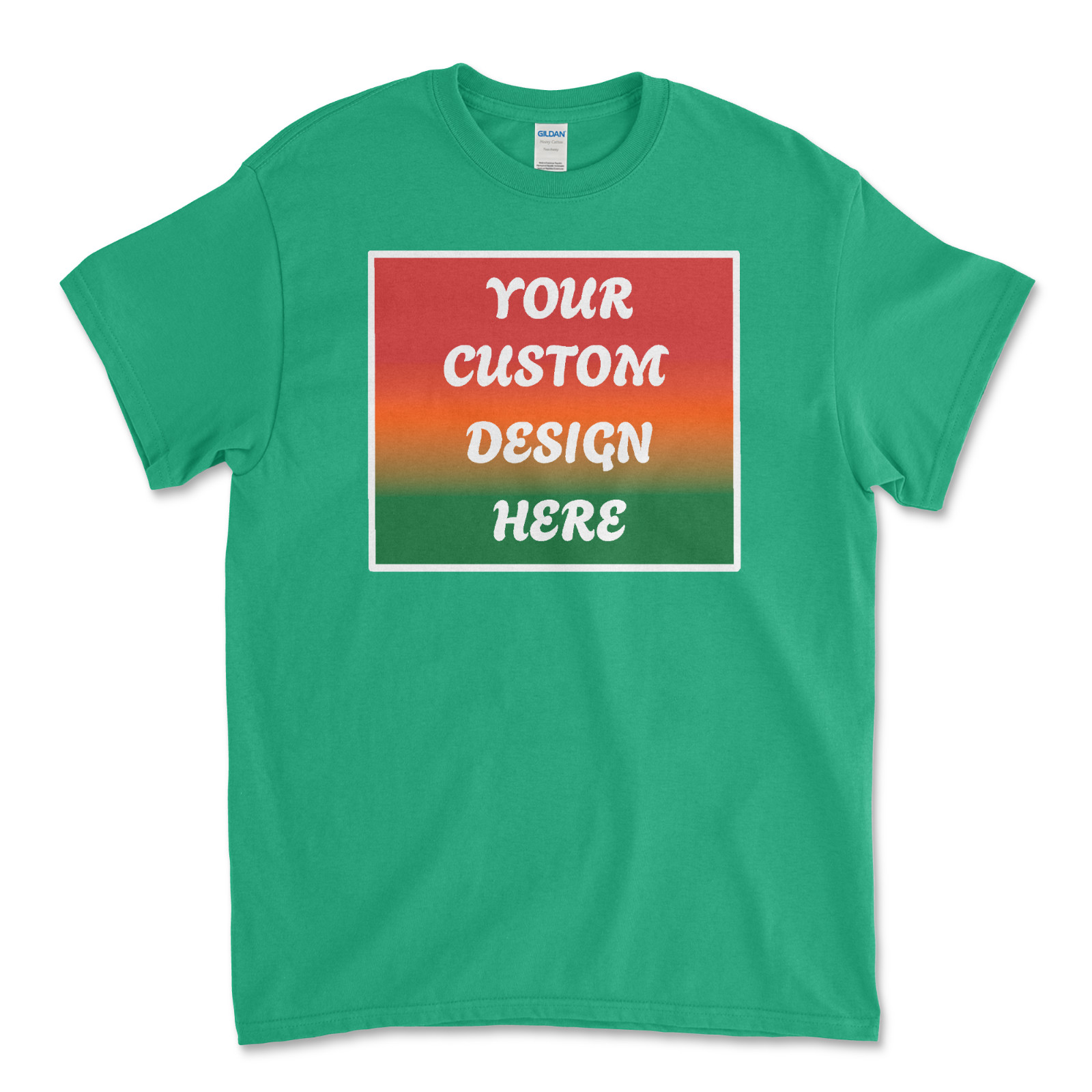Personalized Custom T-Shirt Customized w/Photo, Text, Logo DTF on Gildan shirt
