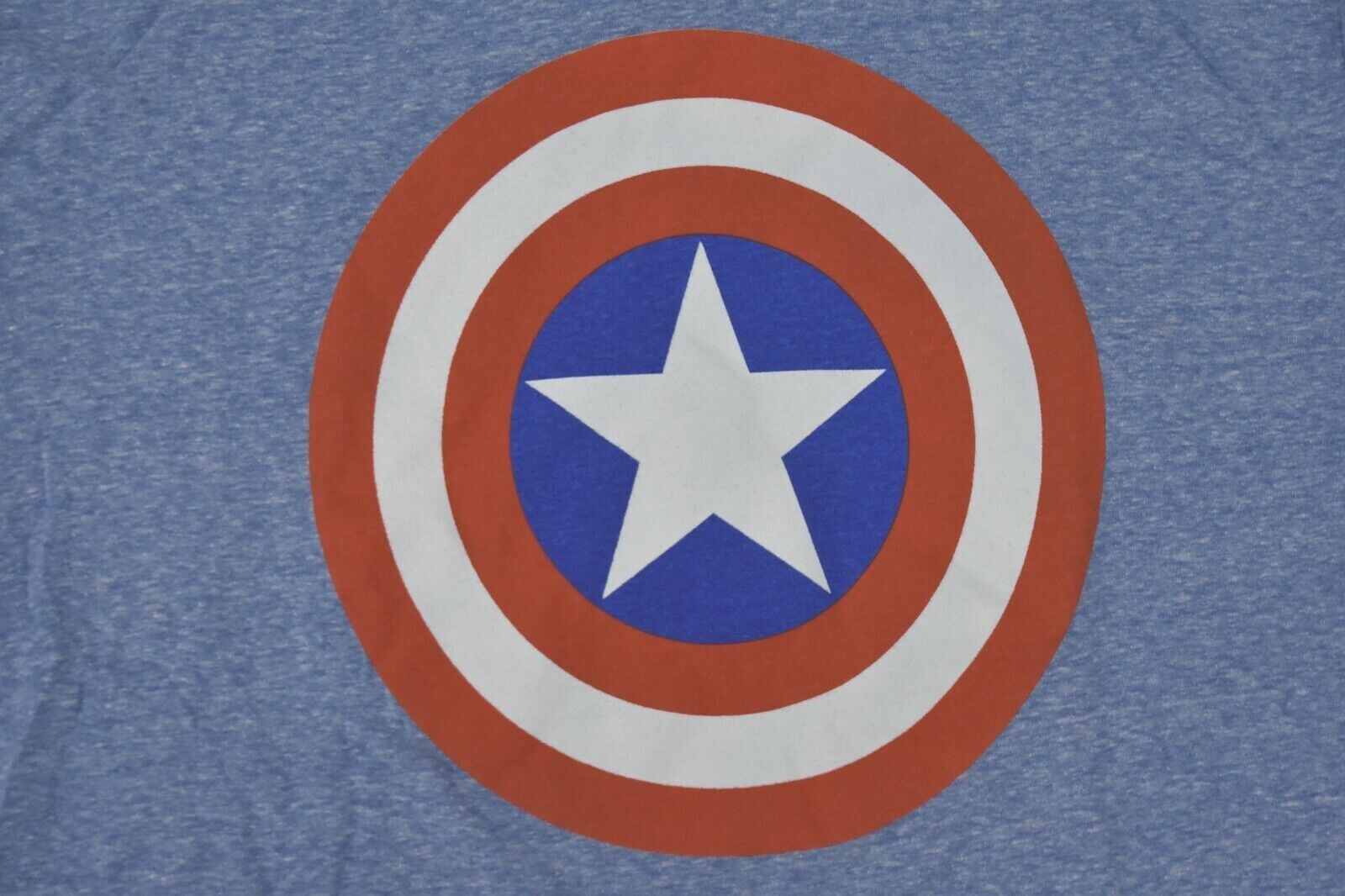 Marvel Mens Captain America Shield Hooded Hoodie Short Sleeve Shirt NWT S-XL