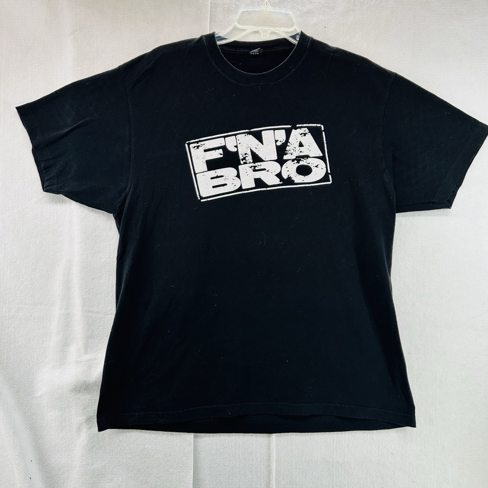 Farmageddon Record Label Graphic Black T-Shirt XL F‘N’A BRO