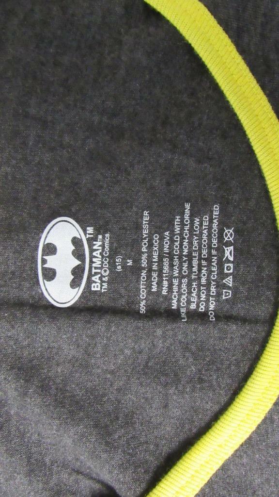 New Batman Licensed Mens Size M Medium Black Tank Top Shirt