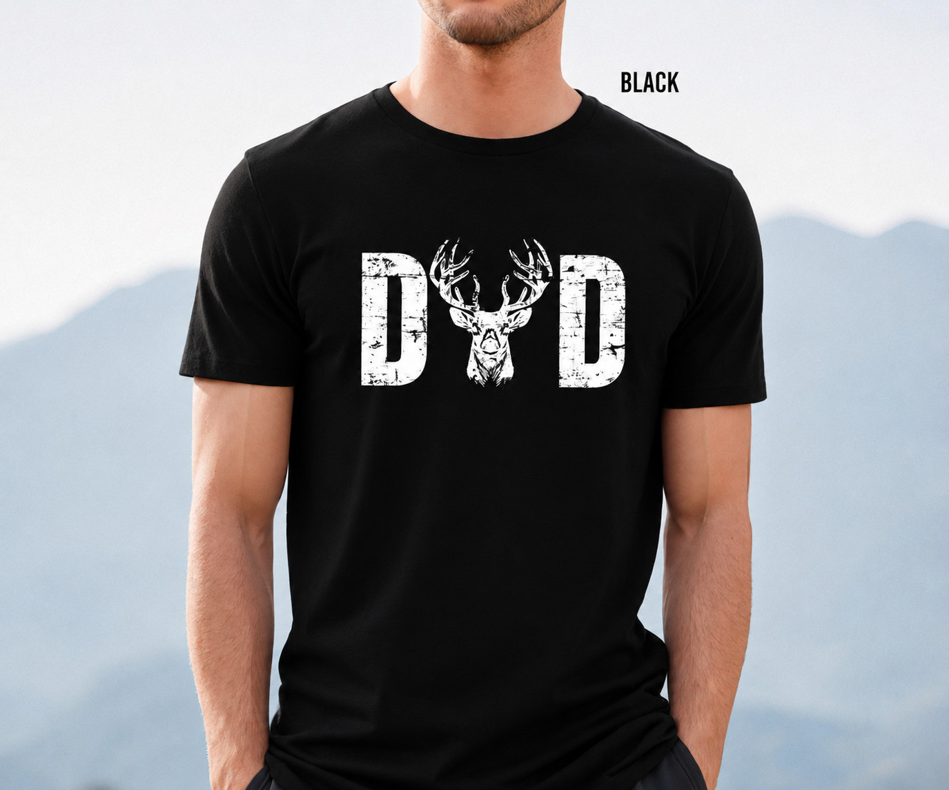 Deer Hunting Dad Tee Funny Hunter Lover Father’s Day Shirt