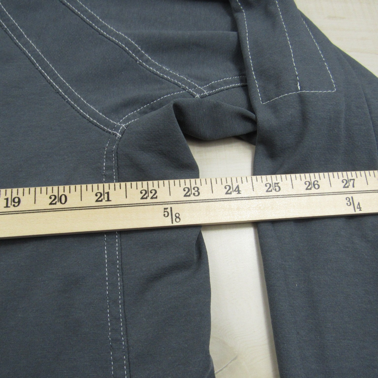 Bulwark Shirt Mens Large Gray Henley FR Fire Resistant IQ Westex Pocket Cat 2 A4