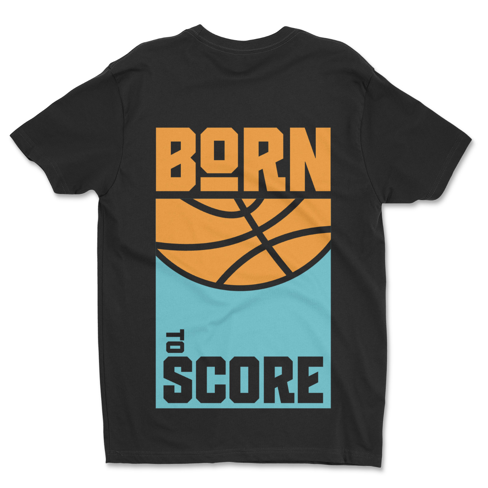 Custom T-Shirt, Born To Score Dtf Print On Next Level T-Shirt unisex Soft Cotton