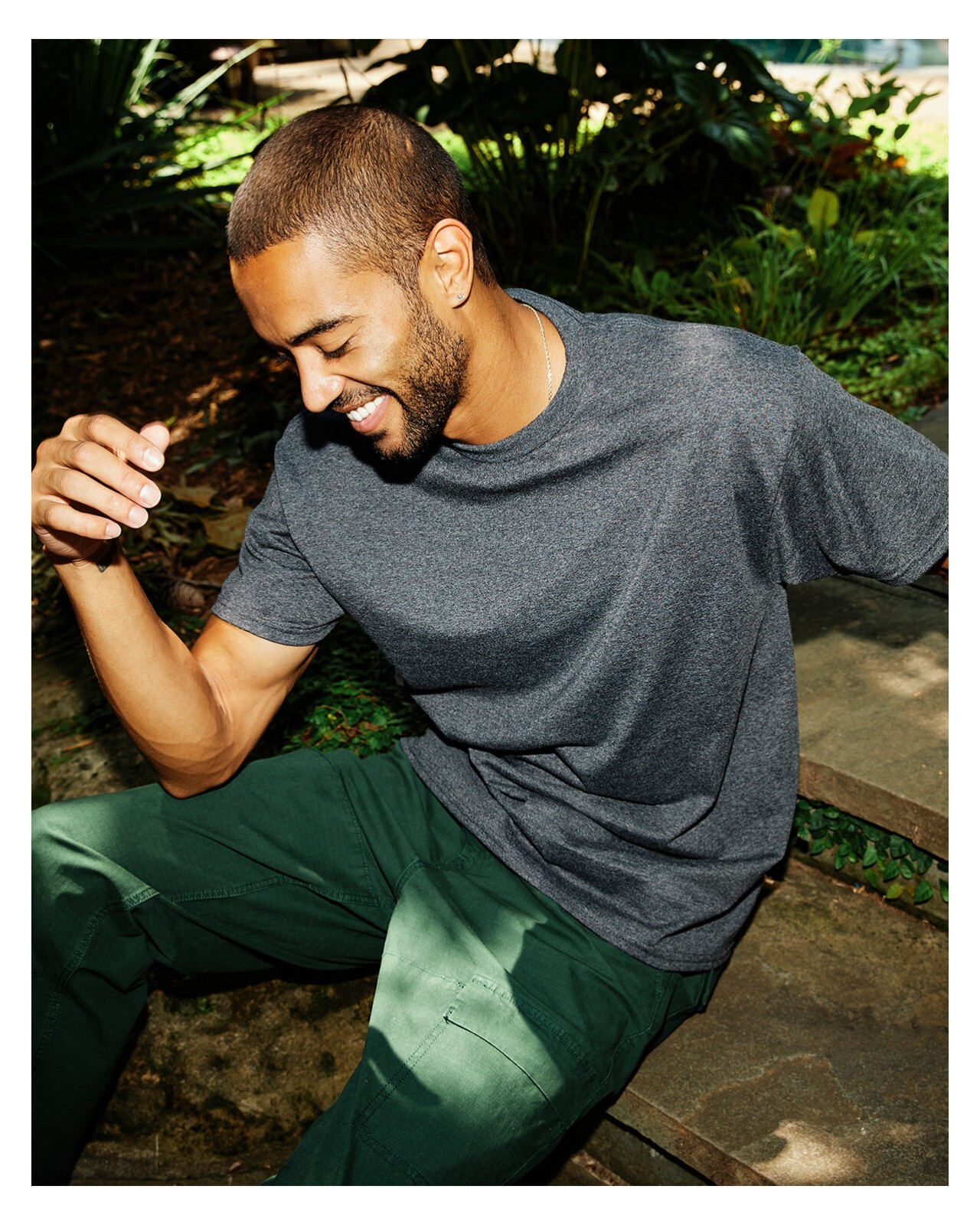 Hanes Mens 100% Cotton Authentic-T T-Shirt Crew Neck T Shirt – 5250T S-2XL