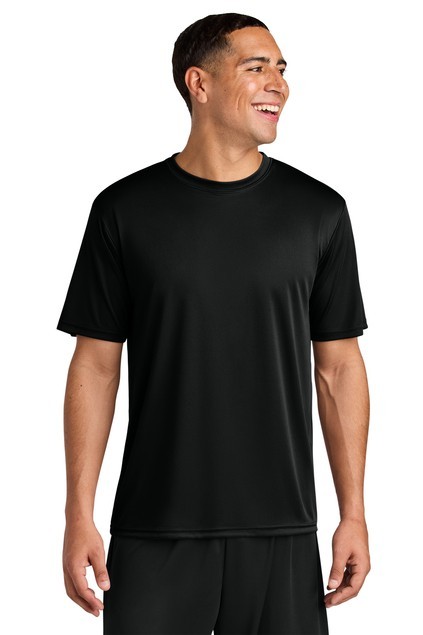 A4 N3142 Men’s Polyester Cooling T Shirt Performance Crew Neck 2 T-Shirts 3X new