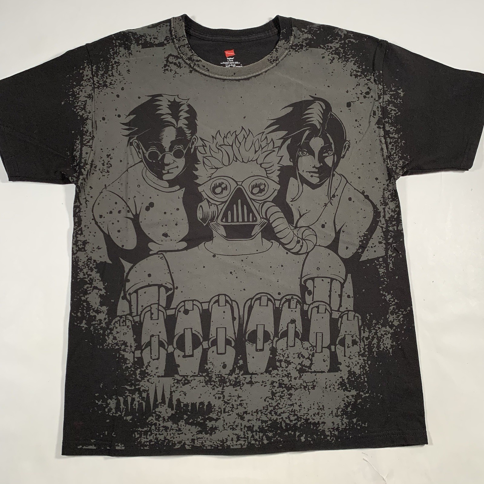 DEFCON 20 Hacker T-Shirt Men Large All Over Print Cyber Security Convention