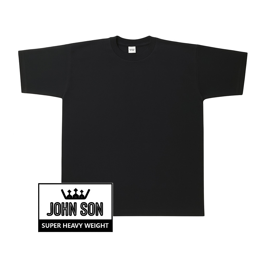 Men’s Plain T-shirts Short Sleeve Blank Cotton Heavy Weight Big Size Crew Neck