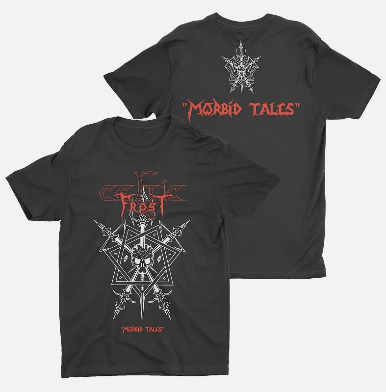 NEW CELTIC FROST – Morbid Tales Album Heavy Cotton Black S-5XL T Shirt
