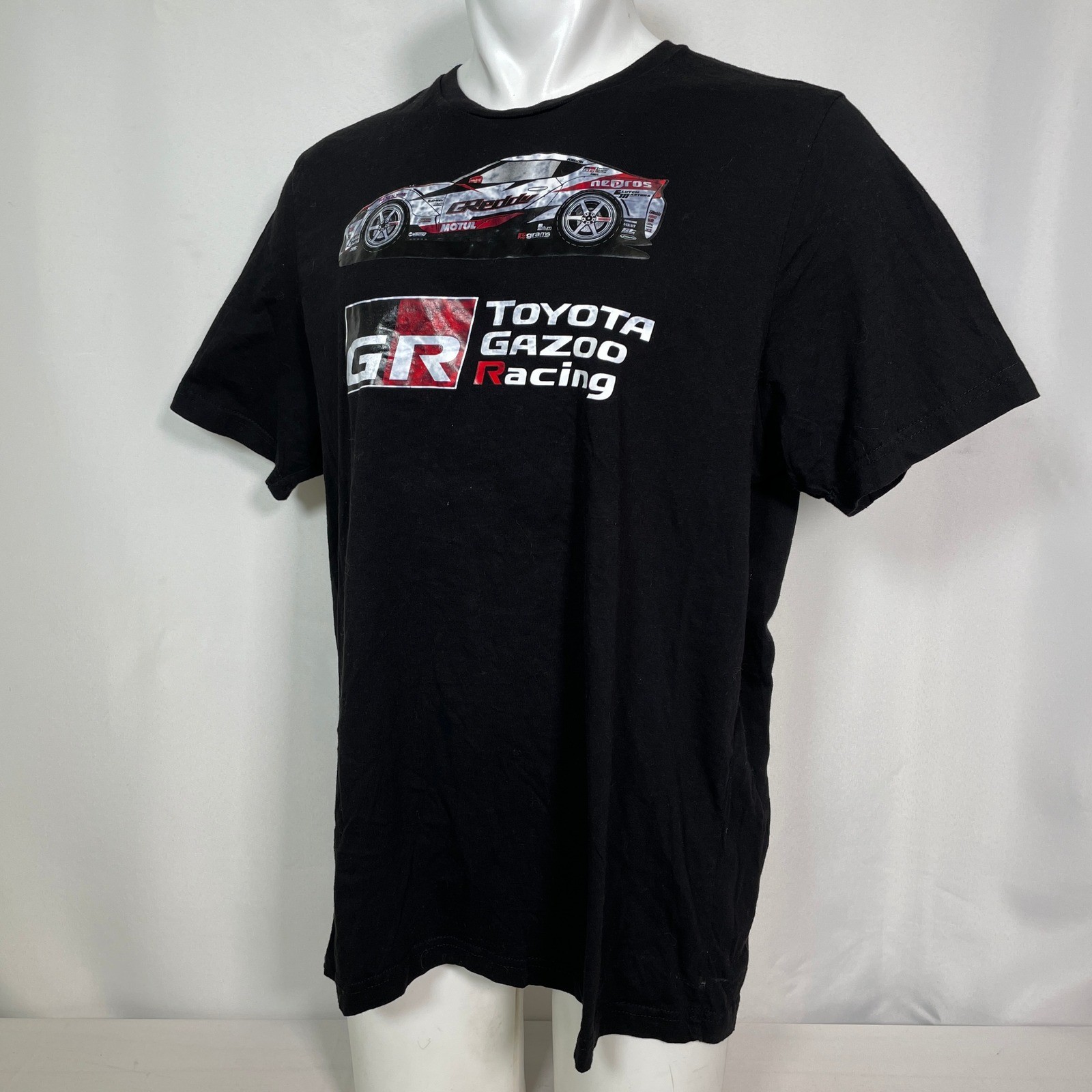Toyota Gazoo Racing GR Super Gt Cconcept Supra Black T-Shirt Men’s 2XL