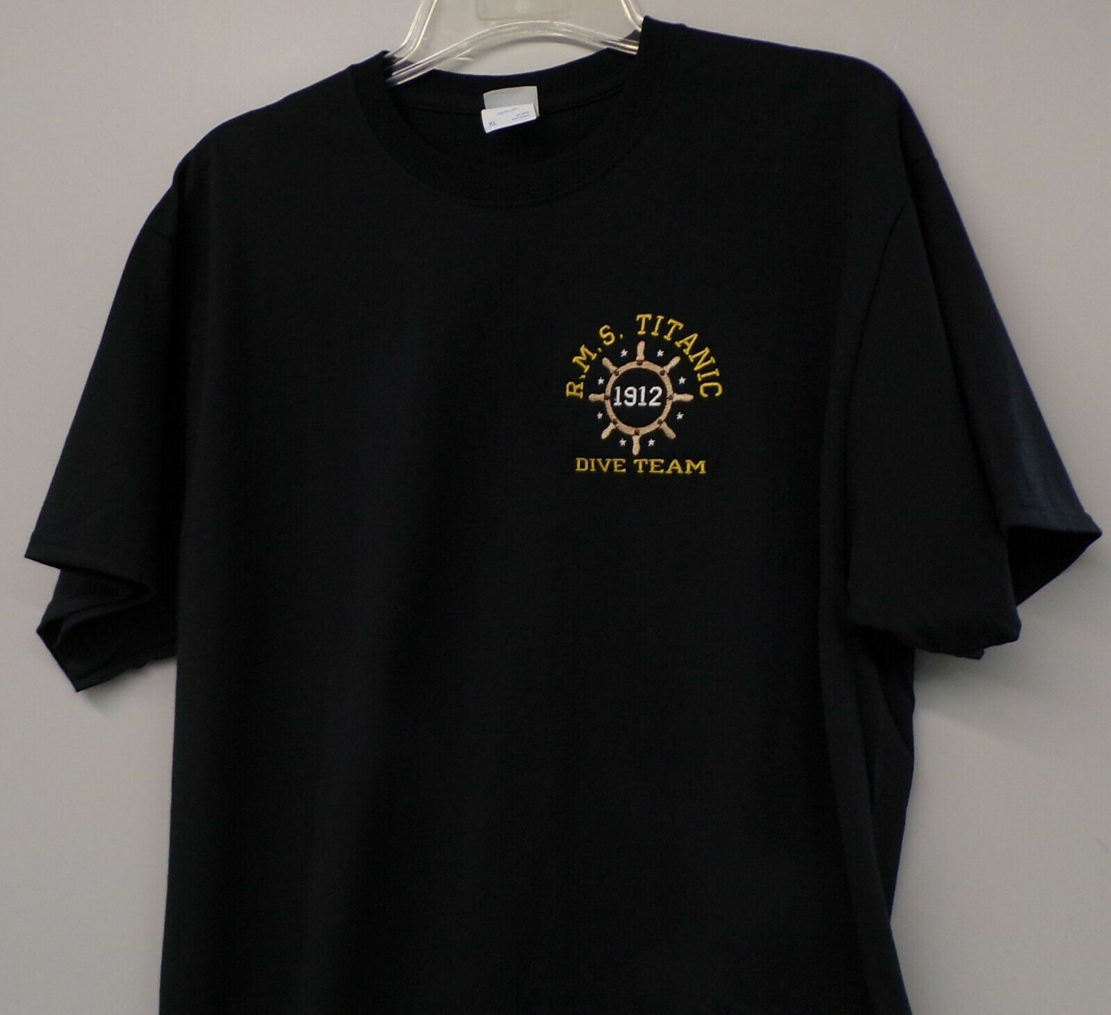 R.M.S. TITANIC DIVE TEAM 1912 Embroidered Collector T-Shirt S-6XL, LT-4XLT New