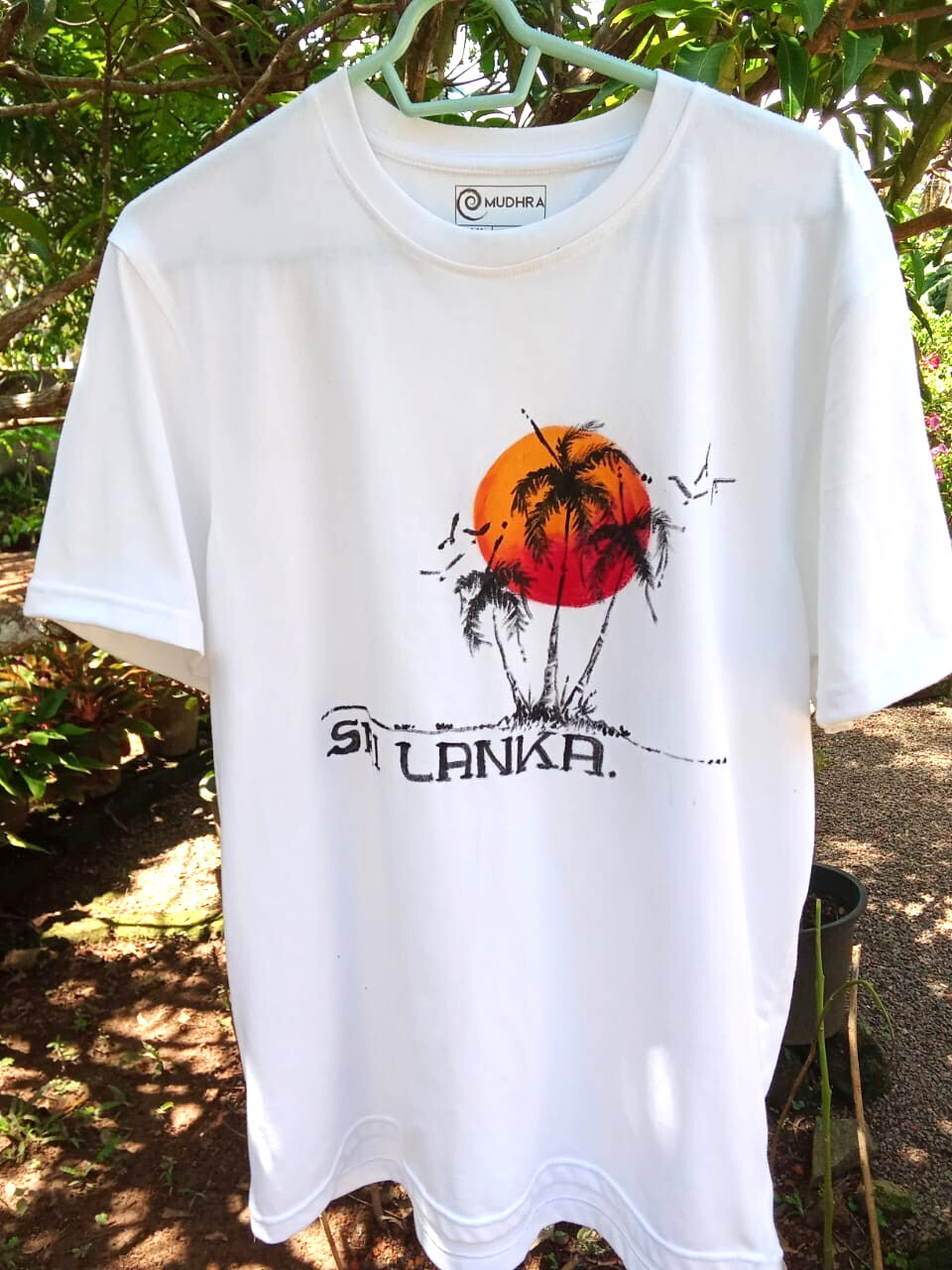 Handmade Sri Lankan T-Shirt – Authentic Island Design | 100% Cotton
