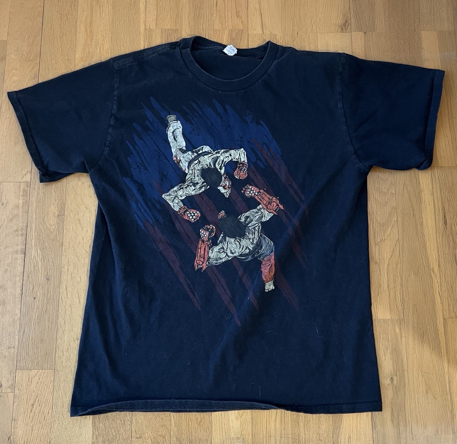 2016 Tekken 7 Shirt M – N.A. The King Of Iron Fist Tournament Bandai Namco 👾