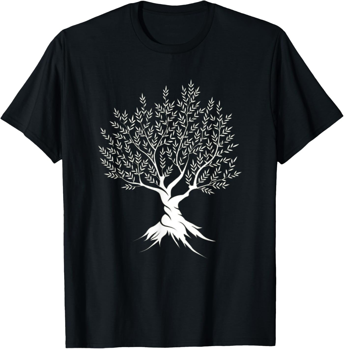 Olive Tree Vintage Mediterranean Nature Graphic T-Shirt