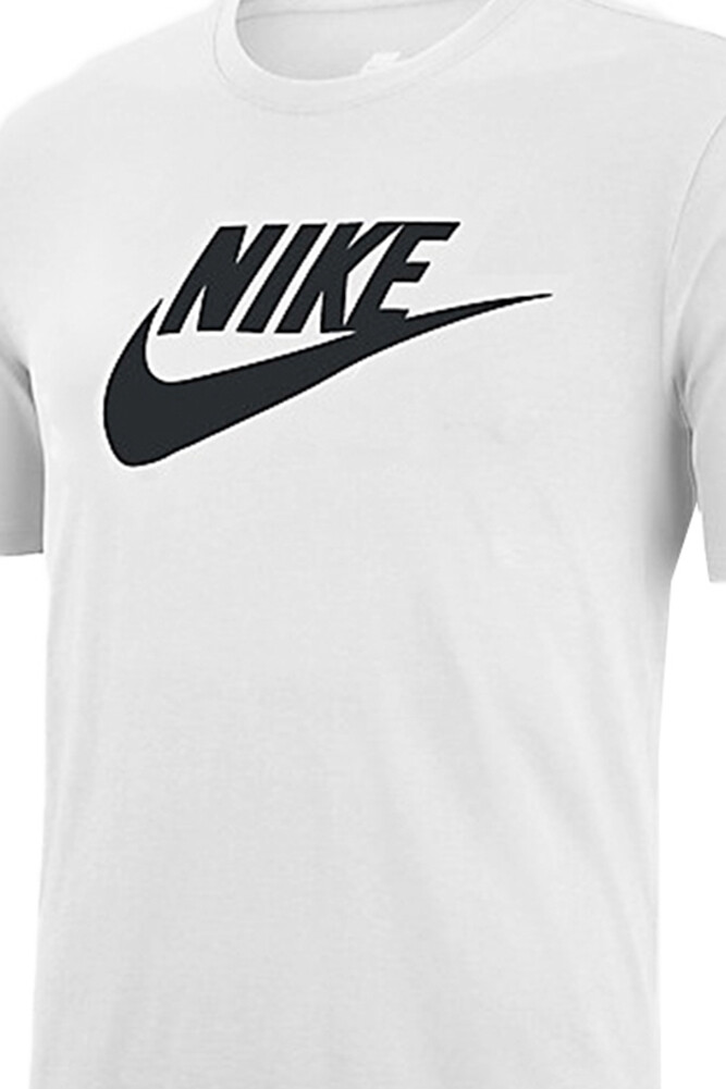 Nike Men’s Athletic Wear Short Sleeve Logo Swoosh Printed Gym Active T-Shirt