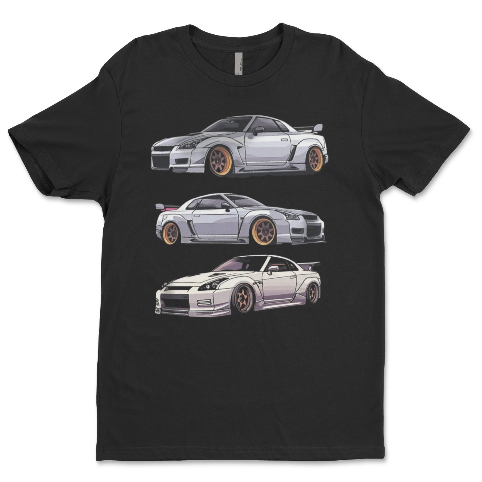 Custom T-Shirt, Cars, Dtf Print On Next Level T-Shirt unisex Soft Cotton