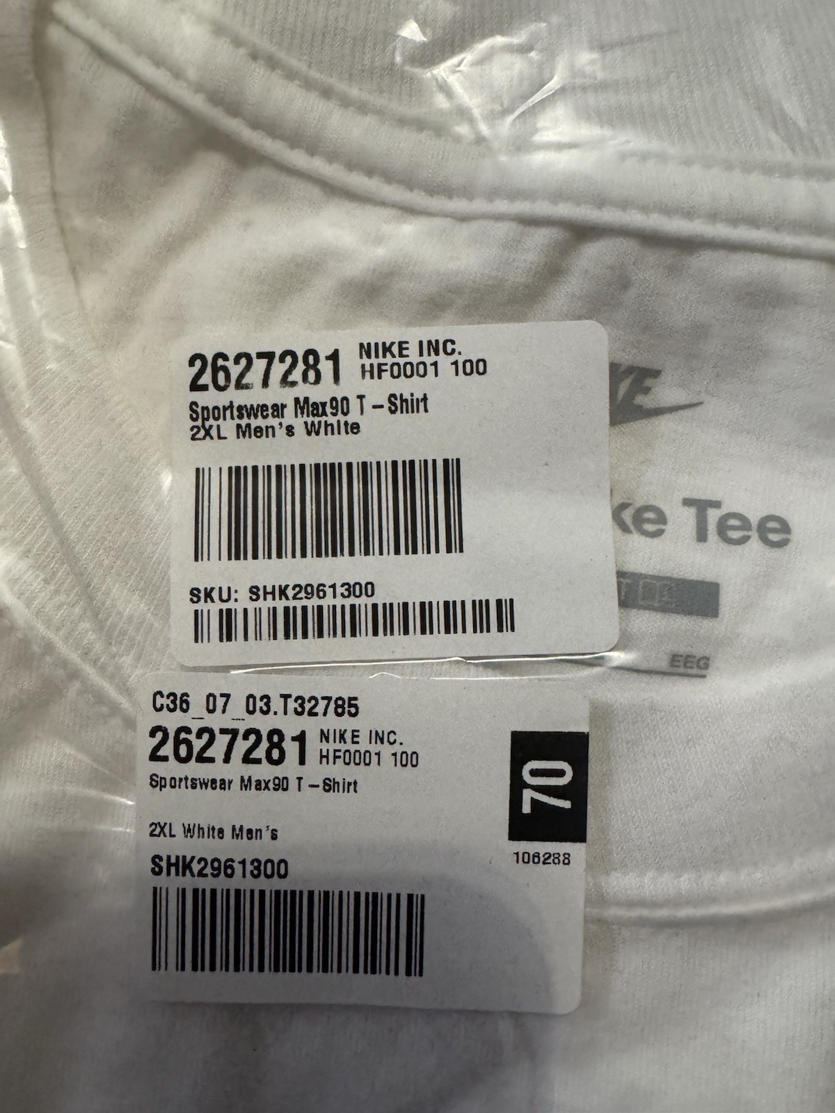 Nike Sportswear Men’s Max90 Shirt Size 2XL New Authentic item RRP $45.00USD