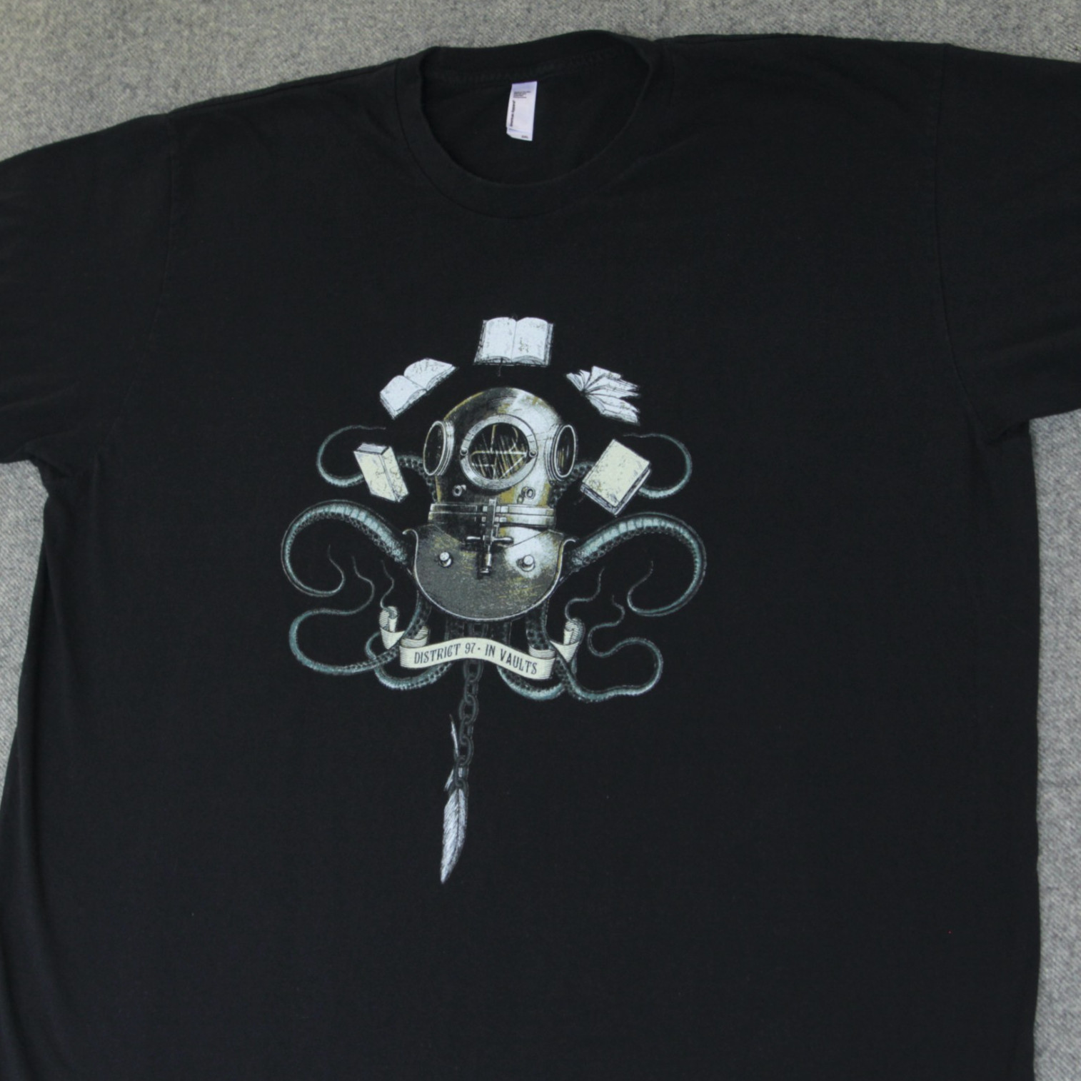 District 97 T Shirt 2XL 2016 In Vaults Tour Merch Prog Rock Concert Band Tee