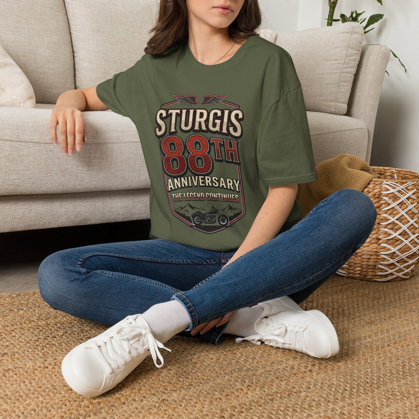 Sturgis 88th Anniversary T-Shirt, Motorcycle Rally Tee